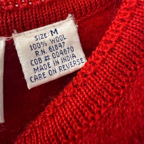 Vintage Tally Ho Wool Sweater Jacket - Picture 5 of 8